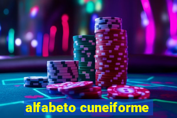 alfabeto cuneiforme